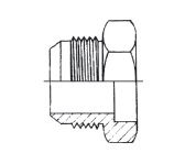 1.5/8" JIC M X 1.1/4" TUBEWELD TUBEWELD STR ADPTR SC STST