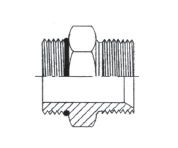 1.5/16" UNO M X 3/4" BSPP M STR ADPTR STST