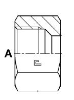 M14X1.5 (6S) METRIC M NUT STST