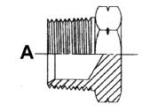 1.1/4" NPT M STR PLUG STST