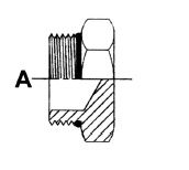 1.5/8" UNO M STR PLUG STST