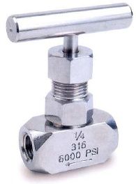 1/2" BSPP F X 1/2" BSPP F STR NEEDLE VALVE STST