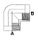 3/4" NPT F X 3/4" NPT F 90 DEG ELBOW ST ADPTR STST