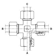 M22X1.5 (15L) METRIC M CROSS STST