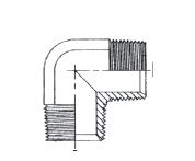 1.1/4" BSPP M 90 DEG ELBOW ST ADPTR STST