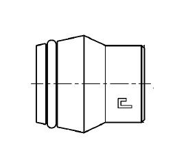15MM TUBE OD BLANKING PLUG STL