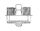 3/4" BSPP M X 3/4" BSPP M STR ADPTR STST