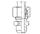 M12X1.5 (6L) METRIC M X 6MM TUBE OD CPLG WELD STUD STL