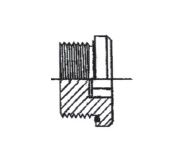 1.1/4" BSPP M STR PLUG CS STST