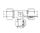 M36X2.0 METRIC M X M36X2.0 (28L) METRIC F BRANCH TEE STL