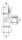 M20X1.5 METRIC M X M20X1.5 (12S) METRIC F BRANCH TEE SWVL ADJ STST