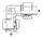 M18X1.5 METRIC M X M18X1.5 (10S) METRIC F 90 DEG ELBOW SWVL STST