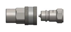 1/2 BSPPF INTEVA ISO B SERIES NIPPLE