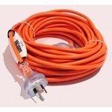 VACSPARE EXTENSION CORD 20M 3 CORE 10 AMP ORANGE