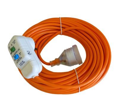 VACSPARE INLINE RCD EXTENSION CORD 18M 3CORE 10AMP