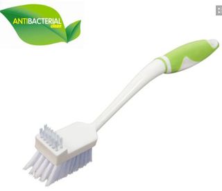 SABCO SOFT GRIP RECTANGULAR DISH BRUSH - ANTIBACTERIAL