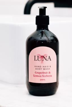 DOMINANT LUNA GRAPEFRUIT LEMON V HAND HAIR BODY 500ML PUMP