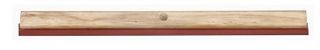 OATES RED RUBBER SQUEEGEE HEAD WITH WOODEN BACK 900mm 164811