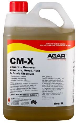 AGAR CM-X CONCRETE REMOVER 5L