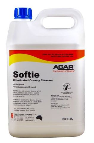 AGAR SOFTIE CREME CLEANSER 5LT