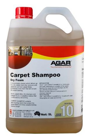 AGAR CARPET SHAMPOO 5LT