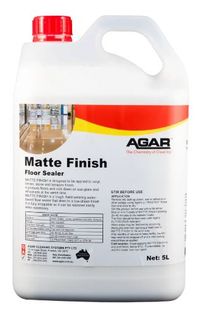 AGAR MATT FINISH FLOOR SEALER 5L