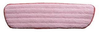 OATES MICROFIBRE FLAT MOP REFILL 400MM RED 165611