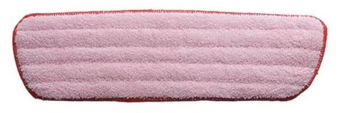 OATES MICROFIBRE FLAT MOP REFILL 400MM RED 165611