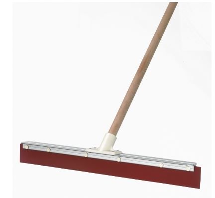 OATES ALUMINIUM RED RUBBER SQUEEGEE WITH HANDLE 600mm 164818