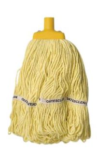 OATES DURACLEAN HOSPITAL LAUNDER ROUND MOP REFILL 350G YELLOW 165930