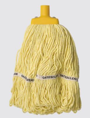 OATES DURACLEAN HOSPITAL LAUNDER ROUND MOP REFILL 350G YELLOW 165930