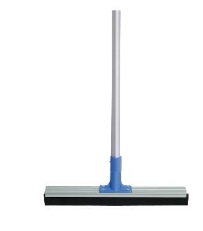 OATES ALUMINIUM BACK SQUEEGEE WITH HANDLE BLUE  450mm 164821