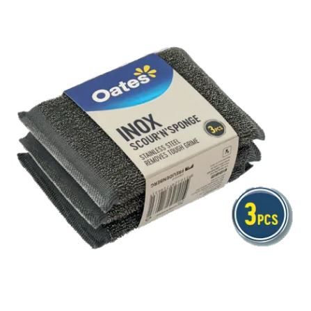 OATES INOX SCOUR N SPONGE 3PK 166315