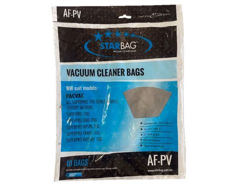 CLEANSTAR VACBAG PACVAC (VS191) 10PK