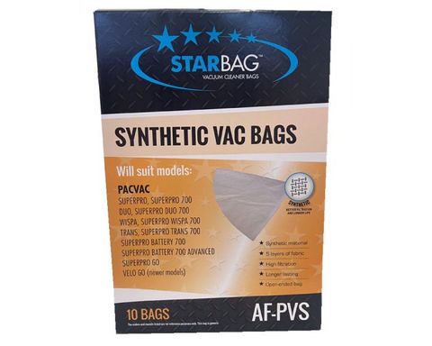 CLEANSTAR VACBAG SYNTHETIC PACVAC (VS191) 10PK