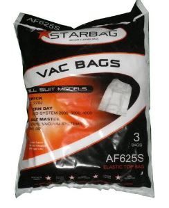 CLEANSTAR VACBAG SIL MAST DUCT SYNTHETIC 3PK