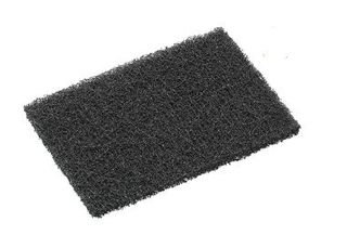 OATES GRIDDLE PAN SCRUB PAD BLACK No 722 15 x 11cm 165371