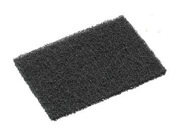 OATES GRIDDLE PAN SCRUB PAD BLACK No 722 15 x 11cm 165371