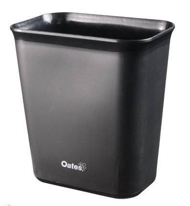 OATES DESK BIN BLACK 10L 165368