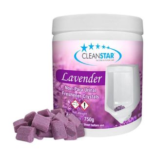 CLEAN STAR750G BLOCKS  LAVENDER URINAL FRESHNER CRYSTALS/CHUNKS