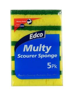 EDCO MULTY SCOURER SPONGE 5PACK