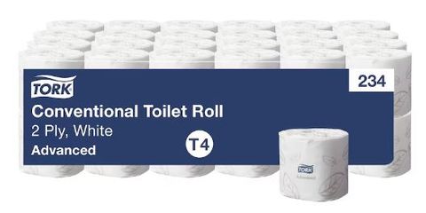 TORK TOILET PAPER 2PLY 48 ROLL PER CTN