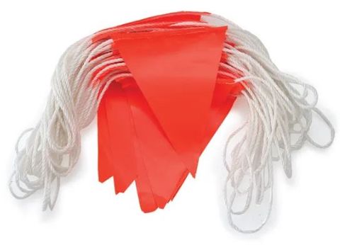 FLAG BUNTING ORANGE 30M