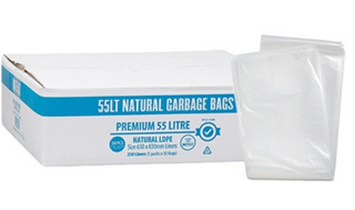 NATURAL 55 LITRE CTN 250