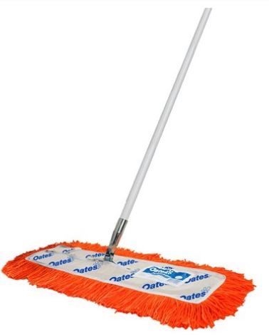 OATES MODACRYLIC DUST CONTROL MOP ORANGE COMPLETE 610MM 165895