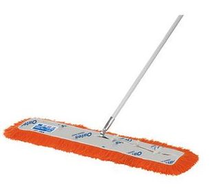 OATES MODACRYLIC DUST CONTROL MOP ORANGE COMPLETE 910MM 165898