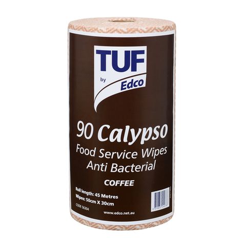TUF FOOD SERVICE WIPES ROLL COFFEE
