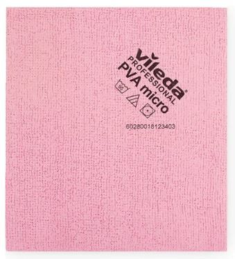 OATES VILEDA PVA MICRO CLOTH RED