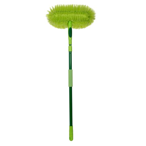 SABCO PREMIUM COBWEB & CEILING FAN BROOM WITH SOFT GRIP EXTENSION HANDLE