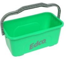 EDCO ALL PURPOSE MOP & SQUEEGEE BUCKET 11LT  GREEN